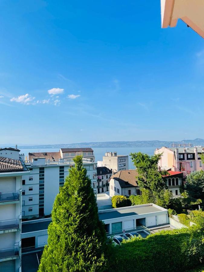 F2 Pres Debarcadere, En Centre Ville, Des Thermes Evian Les Bains 2 Etoiles Екстериор снимка